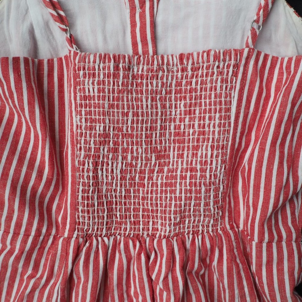 Buttoned Dress with Ruched Back - Picture 3 of 7